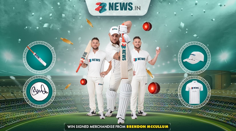 Win Brendon McCullum Signed Merch from 22News